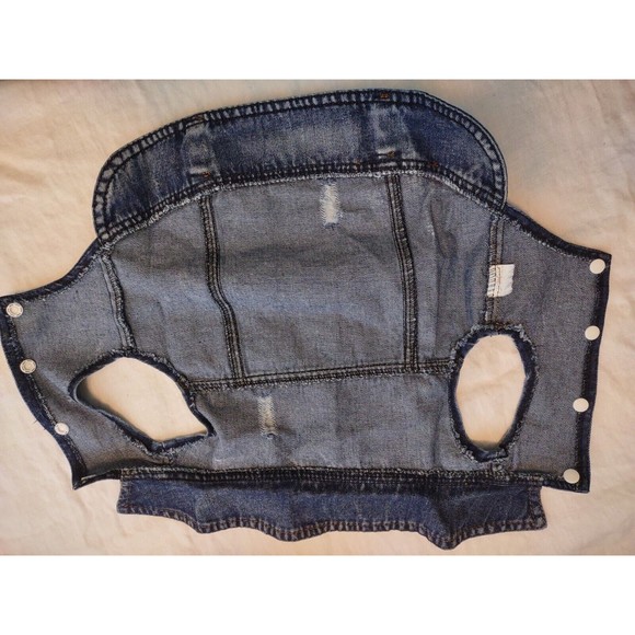 Strangefly Dog Jean Jacket Size XL - Picture 5 of 6